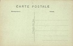 CPA Azay Le Rideau Chateau National Lit d'enfant