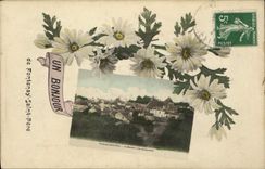 CPA Un Bonjour De Fontenay Saint Pere
