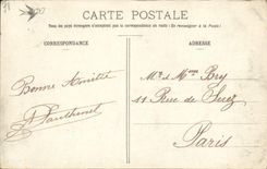 VINTAGE POSTCARD Vetheuil Seen from Of the Islands