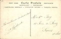 VINTAGE POSTCARD Vetheuil Entered By the Road Of Saint Martin Barouche