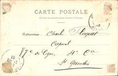 VINTAGE POSTCARD Braisne Church Yved Saint