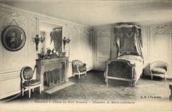 Paladar de Versaille de la POSTAL de la VENDIMIA del pequeño sitio de Trianon de Marie Antonieta