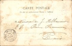 La POSTAL Versalles Parc de la VENDIMIA de Trianon grande el lavabo de las ninfas dice la reunión