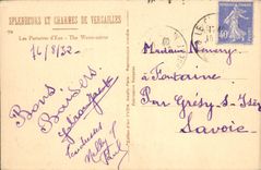 Esplendores de la POSTAL de la VENDIMIA y encantos de los pisos del agua de Versalles