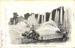CPA Parc De Versailles Grandes Eaux Bassin De Neptune