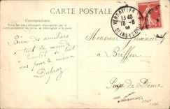 Fuente de la POSTAL de la VENDIMIA de Versalles famosa