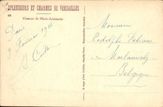 Esplendores de la POSTAL de la VENDIMIA y encantos de Versalles Hamlet de Marie Antonieta