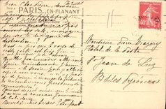 CPA Paris En Flanant L'Abside De Notre Dame