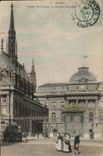 VINTAGE POSTCARD Paris Law courts And Sainte Vault
