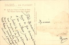 CPA Paris En Flanant Jardin Des Tuileries