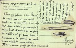 CPA Paris Le Petit Luxembourg Avenue De L'Observatoire