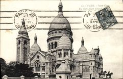 CPA Paris Sacre Coeur Montmartre
