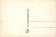 VINTAGE POSTCARD Paris War memorial By Bartholome With the Cemetery of the Lachaise Father