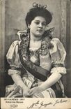 VINTAGE POSTCARD Semi Lent 1907 Queen Of the Queens Miss Georgette Juteau Paris Paris Carnival