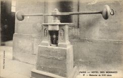 CPA Paris Hotel Des Monnaies Balancier Du 17eme