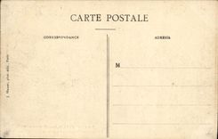 VINTAGE POSTCARD the Rising Of the Seine Of the Port St Nicolas Seen from Of the Bridge Of the Saints Fathers