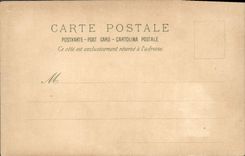 VINTAGE POSTCARD Palate Of the Navigation Of Paris Trade