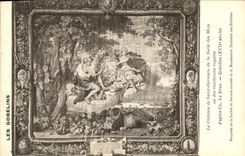 CPA Les Gobelins Le Chateau De Saint Germain De La Suile Des Mois Ou Des Residences Royales Musee Paris