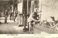 CPA Les Gobelins Atelier De Haute Lisse Dit Du Berry Musee Paris