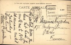 VINTAGE POSTCARD Paris Hotel Continental Counts Of Host Renaissance