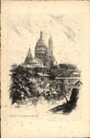CPA Paris Sacre Coeur Montmartre