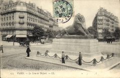 CPA Paris Le Lion De Belfort