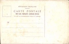 VINTAGE POSTCARD Montmartre Paris sky