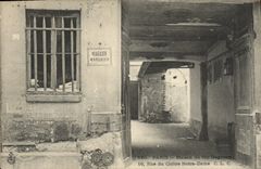 CPA Paris Maison Du Roi Dagobert Rue Du Cloitre Notre Dame