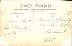 CPA Ancien Paris Place Et Pont De La Concorde Sous Le Consulat