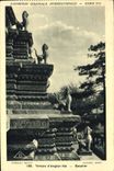 CPA Exposition Coloniale Internationale Paris 1931 Temple D'Angkor Vat Escalier 