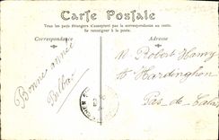 VINTAGE POSTCARD Old Paris Old Hotel Of Tremouille Street Of Bourdonnais about 1840