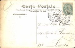 POSTAL París vieja de la VENDIMIA el bulevar de los italianos en 1830
