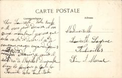 CPA L'Orage Du 15 Juin A Paris Eboulement Boulevard Haussmann