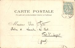 VINTAGE POSTCARD Paris the Church Sainte Marguerite