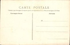 VINTAGE POSTCARD Department stores Of Louvre Paris
