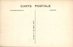 Exposición internacional de la POSTAL de la VENDIMIA de los artes decorativos París la fuente luminosa