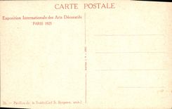 CPA Paris Exposition Internationale Des Arts Decoratifs Pavillon De La Suede