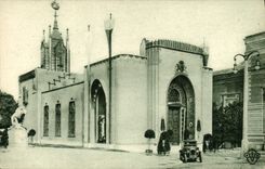 VINTAGE POSTCARD International exhibition Of Decorative Arts the House Of the United Kingdom