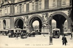 CPA Paris Les Guichets Du Carrousel