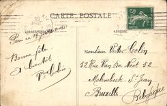 CPA Paris Eglise St Etienne Du Mont