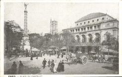 CPA Paris Place De Chatelet