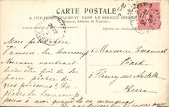 VINTAGE POSTCARD Paris Places De Chatelet