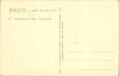 CPA Paris En Flanant Notre Dame De Paris Vue Generale