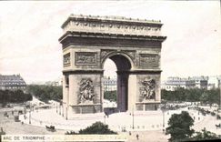 CPA Arc De Triomphe Paris