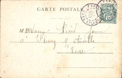 CPA Paris L'Arc Des Tuileries