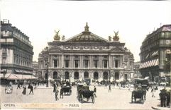 VINTAGE POSTCARD Paris Opera