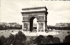 CPA Paris L'Arc De Triomphe