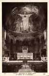 VINTAGE POSTCARD Paris Basilica Of the Sacring Heart Chorus And Mosaic