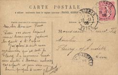 VINTAGE POSTCARD Paris the Eouge Mill