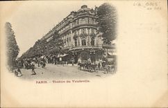 CPA Paris Theatre Du Vaudeville